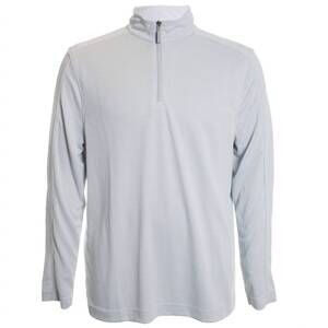 NEW NICOBY men's modal houndstooth zip sweater in grey